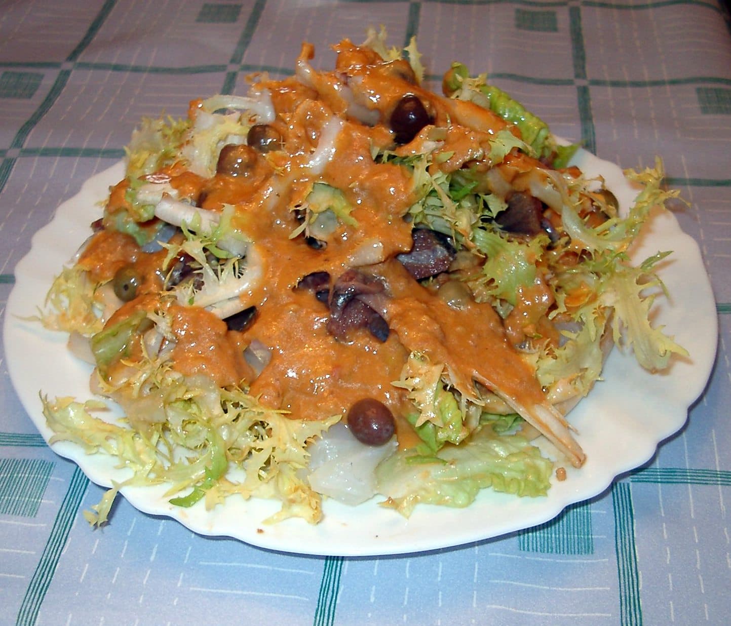 Xató – ensalada típica de invierno de Tarragona